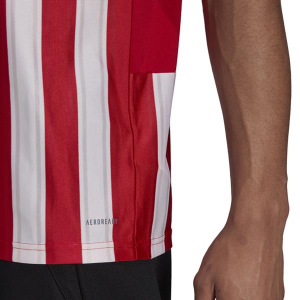 adidas Striped 21 Power Red/White Football Shirt